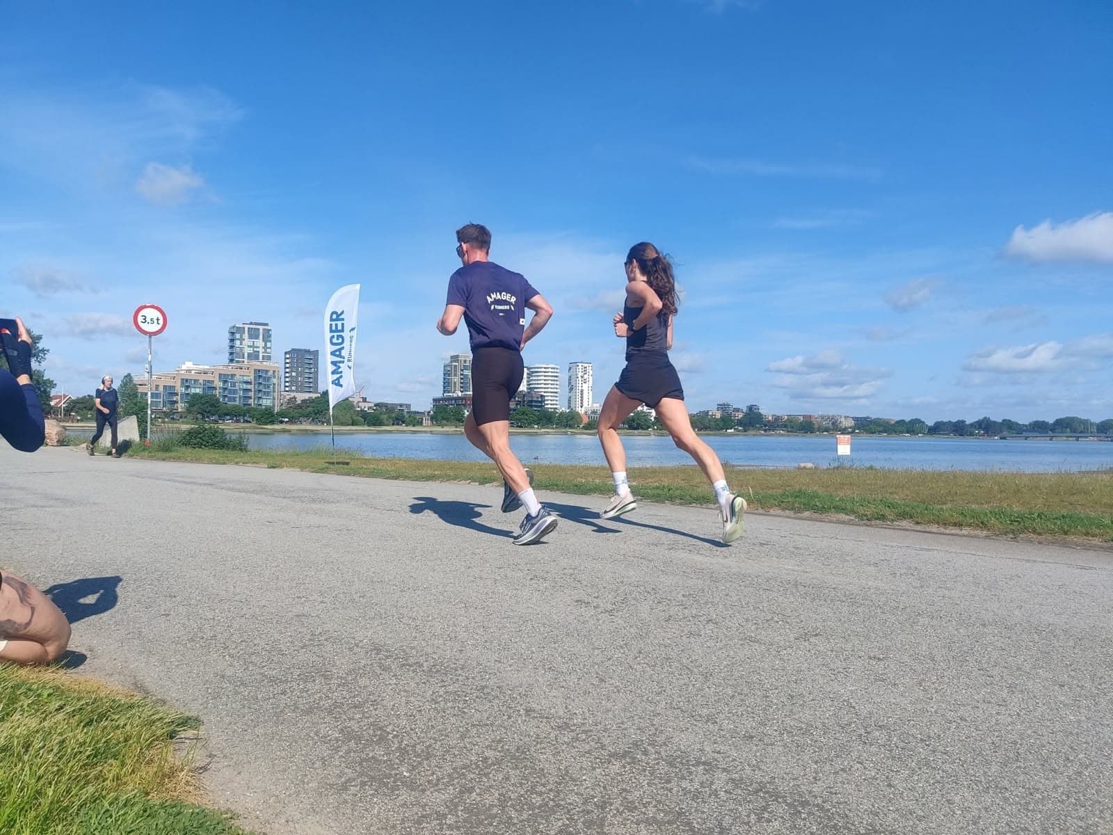 Klubbens løbere ved Amager Strandpark