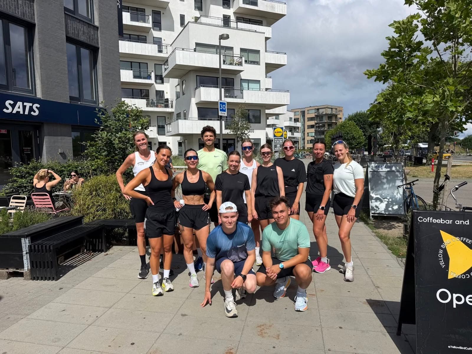 Amager Runners samlet efter en social løbetur